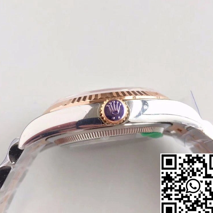 Rolex 116234 36mm Factory Gold Rose AR Dial Datejust 1001